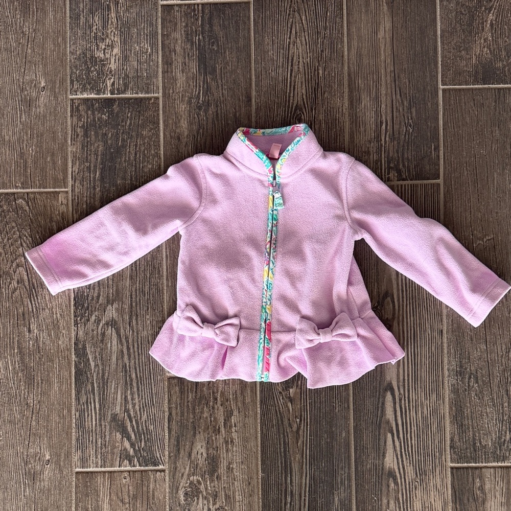 Lilly Pulitzer Pastel Fleece Jacket